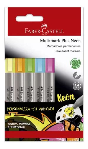 Marcador Multimark Plus Faber Castell X Cores De N On Mercadolivre