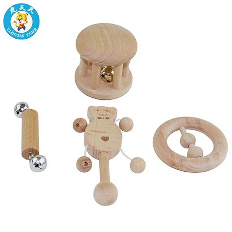 Montessori Baby Sensory Toys 0 3 Years Old Wooden Toys Hand Grasping ...