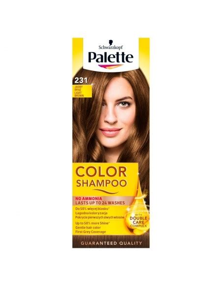 Palette Color Shampoo Szampon Koloryzuj Cy Jasny Br Z