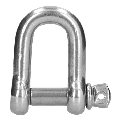 D Ring Anchor Shackle 304 Stainless Steel Screw Pin Chain Connector