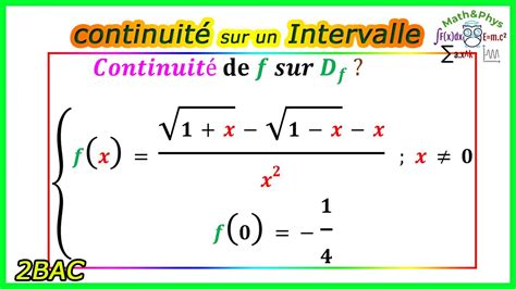 Calcul De Limites Exercice Et Continuit Dune Fonction Bac Hot Sex Picture