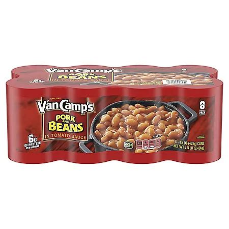 Van Camp's Pork and Beans - 8/15 oz. cans - Sam's Club