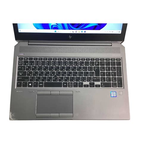 Yahooオークション 中古品 Hp Zbook 15 G5 第8世代 Core I7 8850h 2