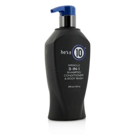 Its A 10 Hes A 10 Miracle 3 In 1 Shampoo Conditioner And Body Wash 10