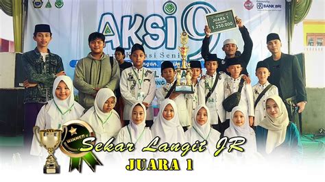 Sekar Langit Junior Juara Fesban Se Karesidenan Aksi Mts