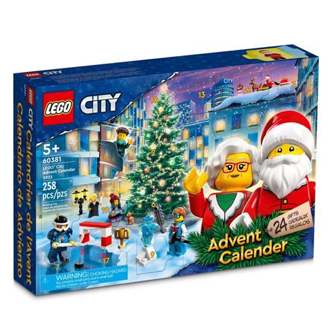 The LEGO City Advent Calendar - Hammacher Schlemmer