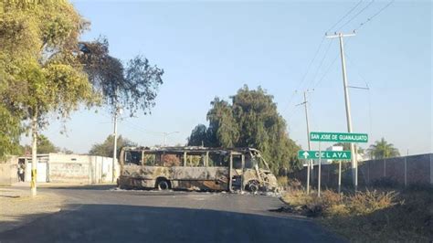 Ataques En Celaya Reportan Narcobloqueos En Puntos Del Corredor