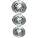 GAMMA Inbouwspot Luxe Rond Richtbaar Aluminium 3 Stuks GAMMA