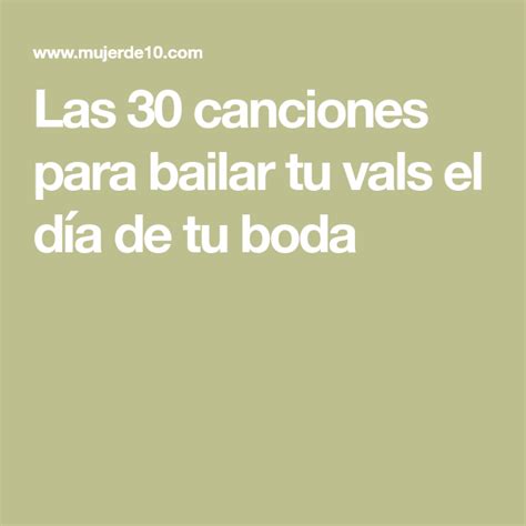 Canciones Romanticas Para Bailar El Dia De Tu Boda