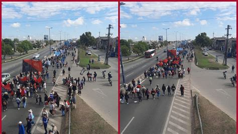 Piquete Nacional Comenzó El Corte En Puente La Noria Y Ya Hay Caos En