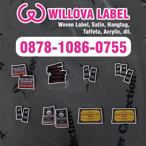 Free Desain Cetak Label Selajambe Kuningan Fesyen