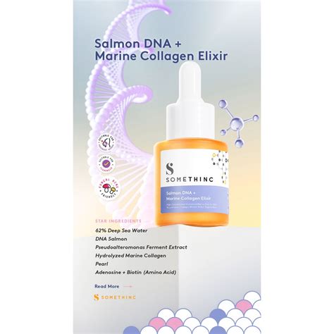 Jual Somethinc Salmon Dna Marine Collagen Elixir Ml Shopee Indonesia