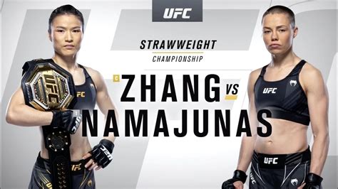 Ufc Zhang Weili Vs Rose Namajunas Highlights Youtube