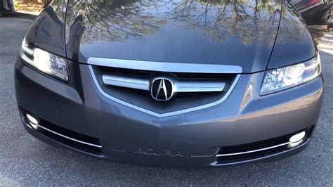 2004 2005 Acura TL LED Custom Projector Headlights YouTube