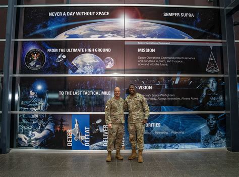 usspacecom hosts chief master sgt   space force united states