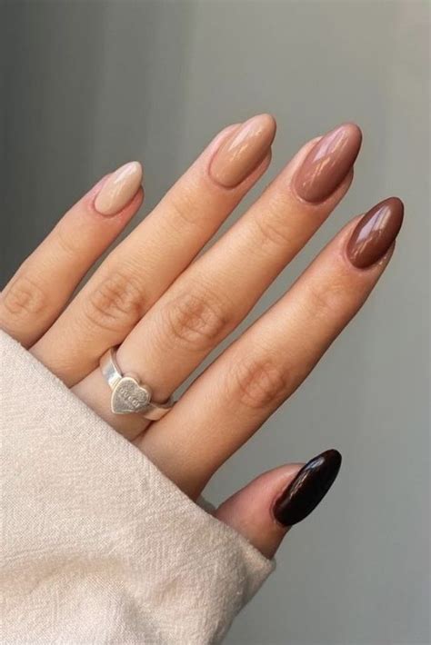 Brown Fall Nail Ideas The Gray Details Lifestyle Blog