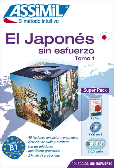 Assimil El Japones Sin Esfuerzo Tomo 1 Book Plus 3 CD S Plus 1 CD MP3