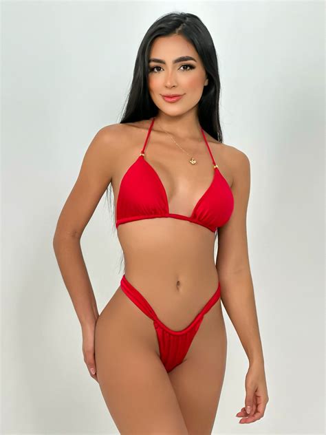 Bikini bronceador con accesorio Abalú Swimwear