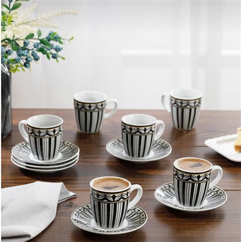 Oz Unique Espresso Cups Set For Porcelain Coffee Set Etsy