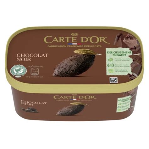 Glace Chocolat Noir Carte D Or Le Bac De G Prix Carrefour