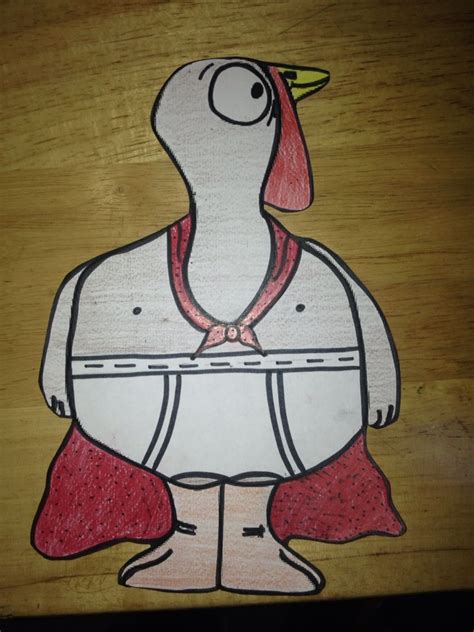 Tom The Turkey Disguise Captain Underpants Turkey Disguise Project Turkey Project Class