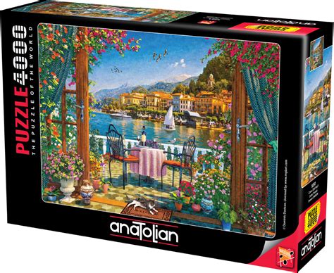 Puzzle Como Terrace Perre Anatolian 5203 4000 Teile Puzzles Länder