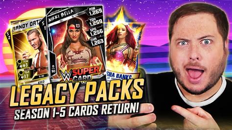 The Only Way To Get Legacy Cards In Wwe Supercard Is Back Youtube