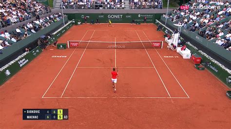 Novak Djokovic Limin Par Tomas Machac En Demie Gen Ve