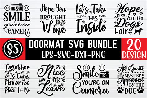 Doormat Quotes Bundle Graphic by LOOK MY DESIGNS · Creative Fabrica