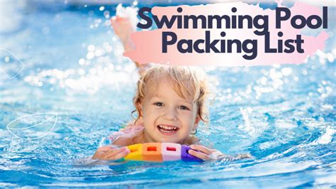 Family Swim – Packing List | The Essential Guide for Mums