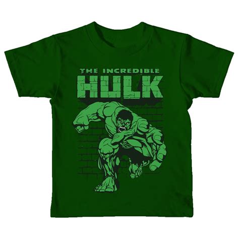 The Incredible Hulk T Shirt For Kids Shopee Philippines