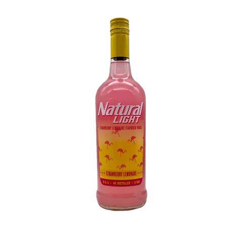 Buy Natural Light Strawberry Lemonade Vodka Each Fridley Liquor