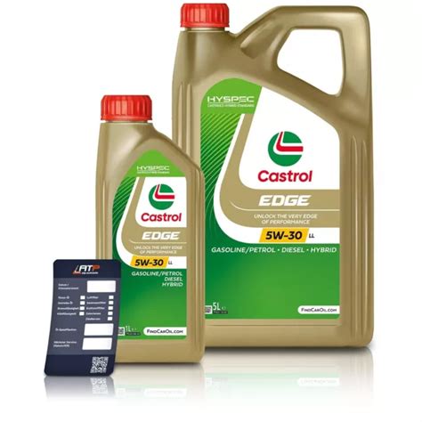 L L Litres Castrol Edge Fluid Titanium W Ll Huile De Moteur