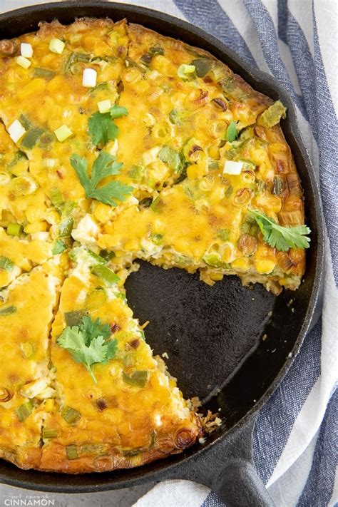 Healthy Poblano Chile Corn Casserole Recipe - Dairy-free