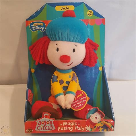 Playhouse Disney Jojos Circus Magic Posing Pal Jojo The Clown Plush Pal