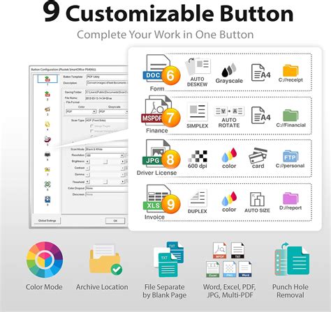 Plustek Esc Ner De Documentos D Plex Ps U Citrix Ready Y Twain