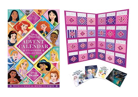 Disney Princess Storybook Collection Advent Calendar Book By