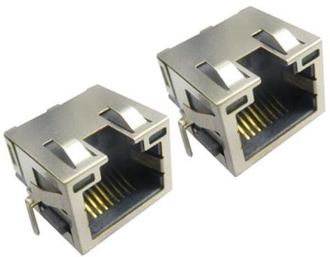 Rj45 8p8c Smd Jack With Shell Palyoo Connectors