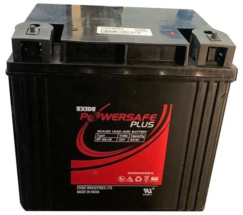 Exide Powersafe Plus EP 42 12 Sealed Lead Acid Battery 14Kg At Rs 4500