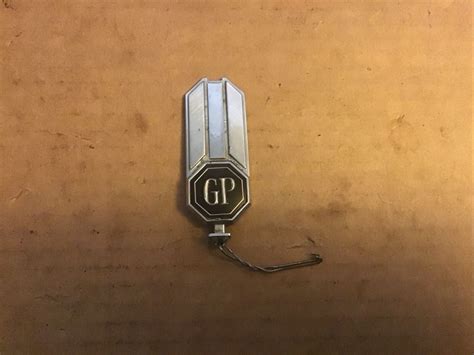 Pontiac Grand Prix Hood Ornament Oem Ebay