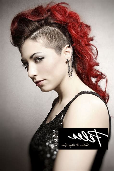 20 Photos Hot Red Mohawk Hairstyles