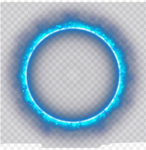 Blue Ring Effect PNG