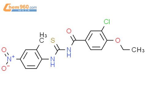 5531 21 5 3 Chloro 4 Ethoxy N 2 Methyl 4 Nitrophenyl Carbamothioyl