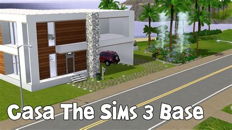 The Sims 3 Construindo Uma Casa A Base YouTube