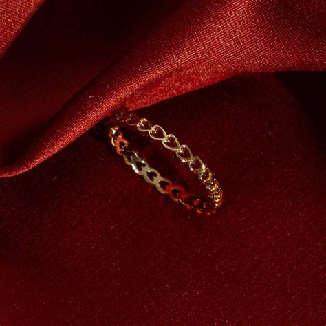 Infinity Heart Ring in Yellow, Rose or White Gold