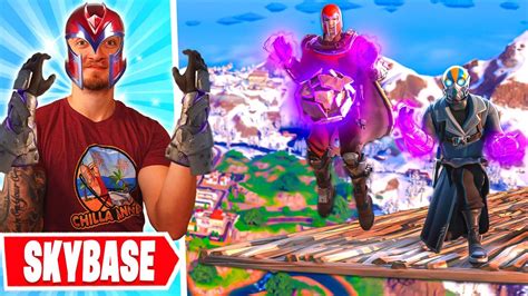 BYGGER SKYBASE MED MAGNETO POWERS I FORTNITE YouTube