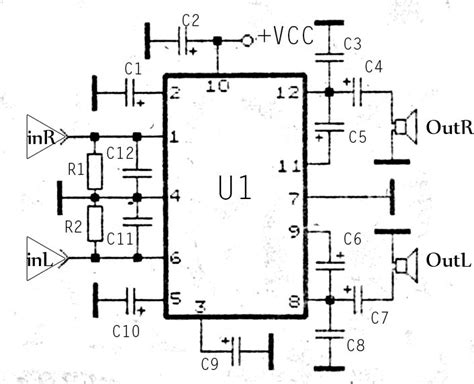 STA540 Power Amplifier Datasheet Pinout And Equivalents