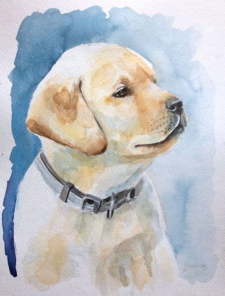 Keisi Hund Aquarellmalerei Aquarell Von Ganna Kunstnet