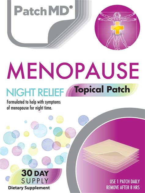 Menopause Night Topical Patch 30 Day Supply Shop Our Sale