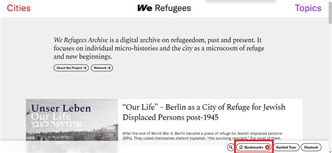 Practice We Refugees Archive